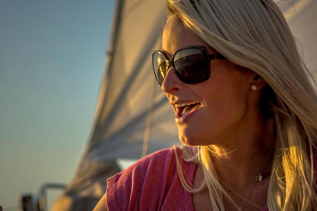 Oakcliff Sailing Center's Training Program Director, Liz Shaw - The Atlantic Cup presented by 11th Hour Racing photo copyright Julianna Barbieri taken at  and featuring the  class