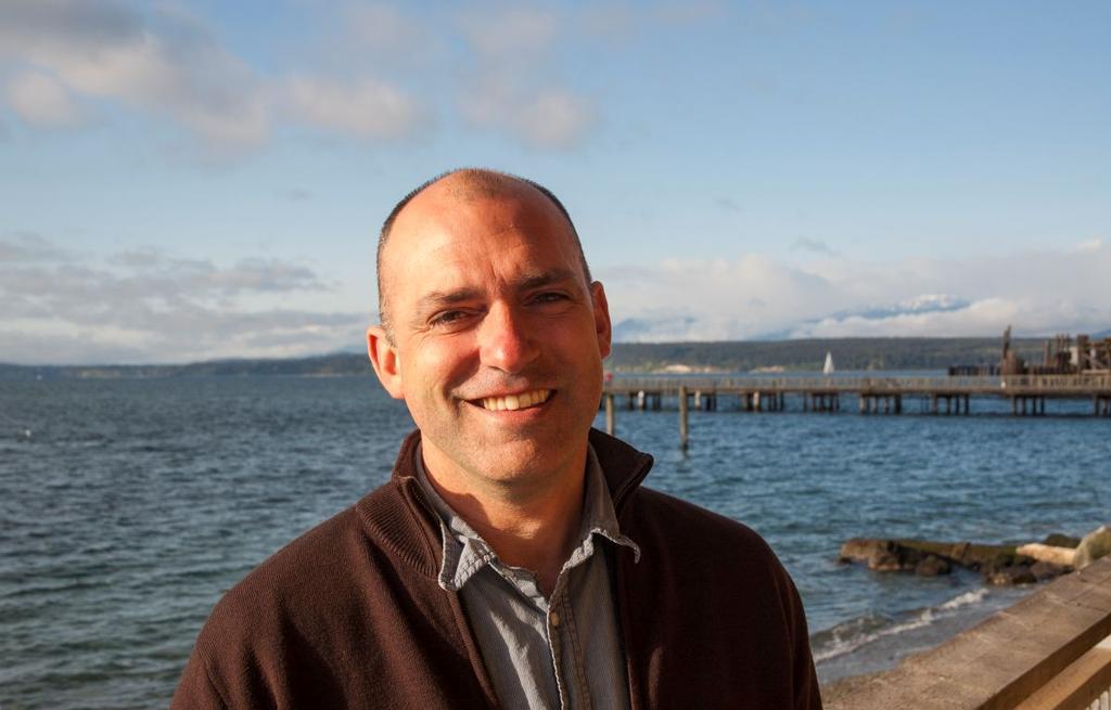 Jake Beattie, the executive director of the Northwest Maritime Museum and the Race to Alaska © Race to Alaska