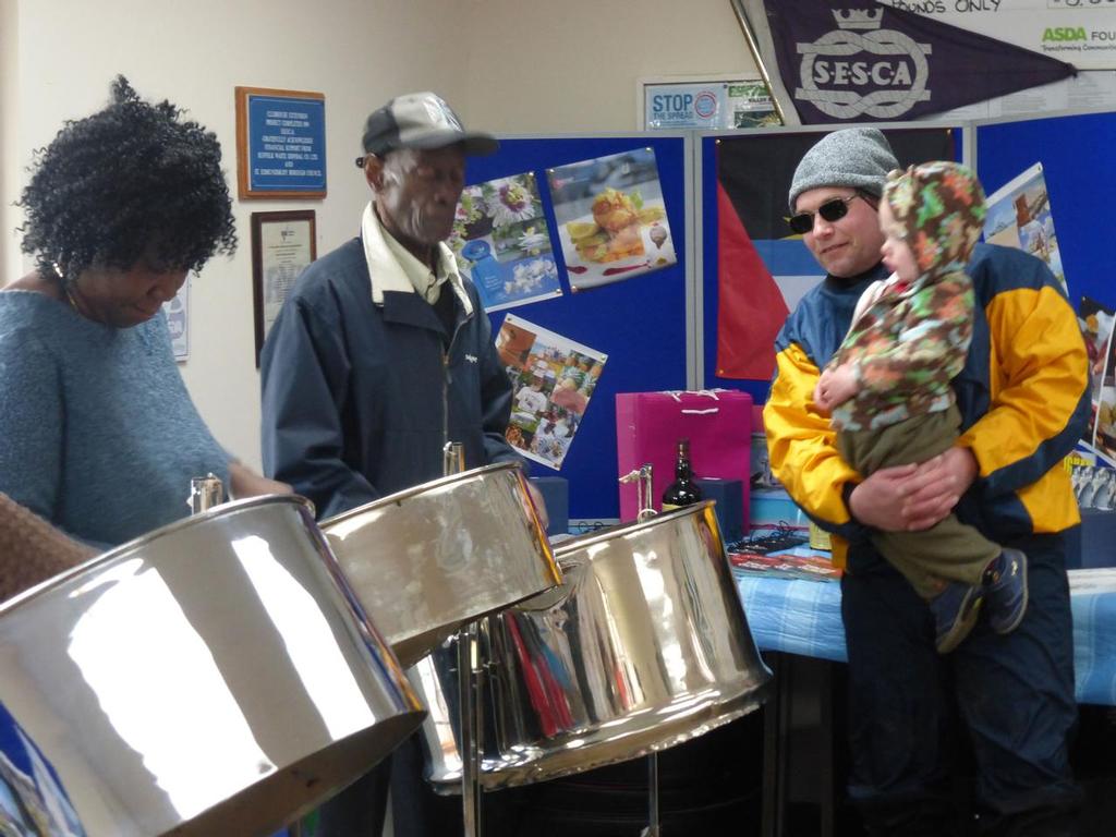 Steel band at SESCA - SESCA's 'Antigua Sailing Day Regatta' photo copyright Mike Steele taken at  and featuring the  class