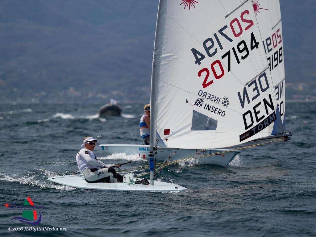 Anne-Marie Rindom (DEN)  - Day 3, 2016 Laser Radial World Championships, Mexico photo copyright JLDigitalMedia http://jldigitalmedia.zenfolio.com/ taken at  and featuring the  class