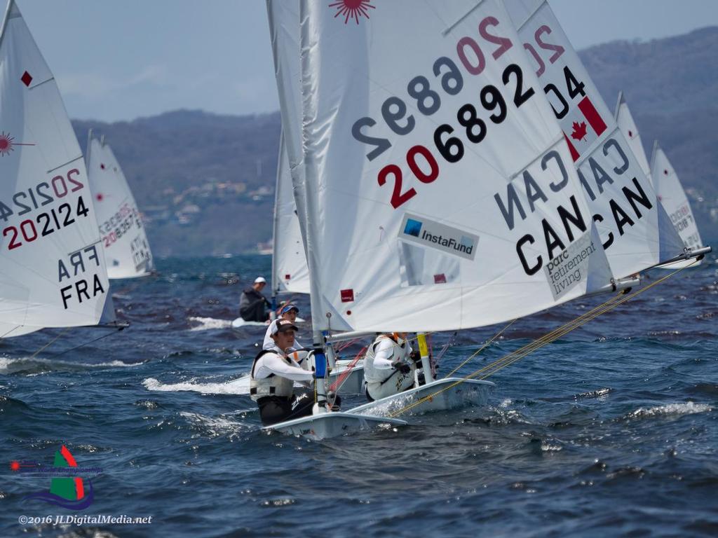 Isabella Bertold (CAN)  - Day 3, 2016 Laser Radial World Championships, Mexico photo copyright JLDigitalMedia http://jldigitalmedia.zenfolio.com/ taken at  and featuring the  class