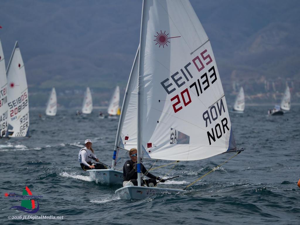 Tiril Blue (NOR) - Day 4, 2016 Laser Radial World Championships, Mexico photo copyright JLDigitalMedia http://jldigitalmedia.zenfolio.com/ taken at  and featuring the  class
