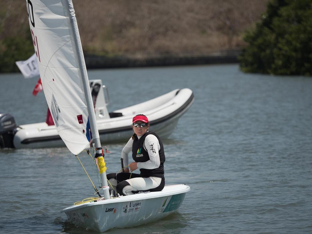 Ashley Stoddart (AUS) - Day 7, 2016 Laser Radial World Championships, Mexico photo copyright JLDigitalMedia http://jldigitalmedia.zenfolio.com/ taken at  and featuring the  class