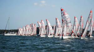 Day 2 - 2016 NSW State Titles photo copyright Beth Morley / www.sportsailingphotography.com taken at  and featuring the  class