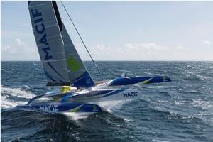 Trimaran MACIF in action photo copyright  Jean-Marie Liot / DPPI / Macif taken at  and featuring the  class