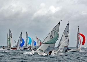 2016 GP14 World Championship - Day 3 photo copyright Peter Marshall taken at  and featuring the  class