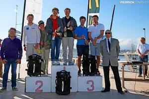 Podium winners - 2016 Flying Phantom Series photo copyright  Pierrick Contin http://www.pierrickcontin.fr/ taken at  and featuring the  class