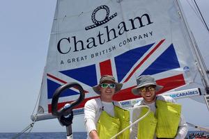 British skippers Sam Matson and Robin Elsey during The Transat AG2R La Mondiale photo copyright Artemis Offshore Academy taken at  and featuring the  class
