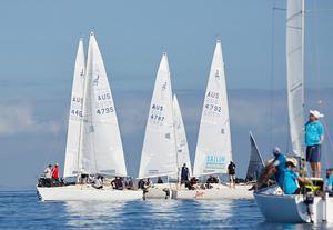 Boat Ball is in full swing as we wait photo copyright Simon Grain taken at  and featuring the  class