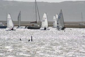 Close racing at the second corner photo copyright Neil Hardie taken at  and featuring the  class