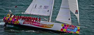 Derry~Londonderry~Doire - Clipper Round the World Yacht Race photo copyright Clipper Round The World Yacht Race http://www.clipperroundtheworld.com taken at  and featuring the  class