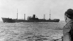 The Hilfskreuzer (Merchant Raider), Kormoran. She was later sunk by HMAS Sydney. photo copyright Event Media taken at  and featuring the  class