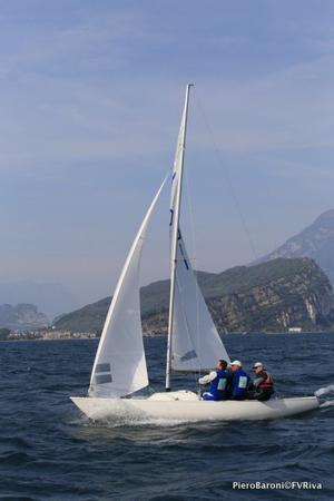 Yngling Springtime Eurocup at Fraglia Vela Riva this week photo copyright Piero Baroni / Fraglia Vela Riva taken at  and featuring the  class