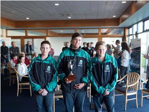 James Hodgson and his winning crew photo copyright Zac Pullen taken at  and featuring the  class