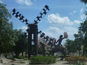 Don Quixote sculpture in Hoguin photo copyright SV Taipan taken at  and featuring the  class