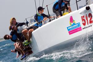 Morgan Kiss, Team Hydra - 2016 Blue Water Series - Melges 32 Lauderdale Cup - Day 1 photo copyright JOY | IM32CA http://melges32.com/ taken at  and featuring the  class