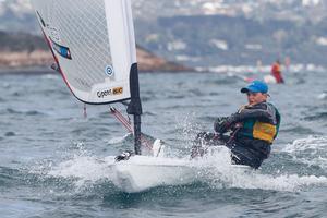 Michael Parks dominated the Bic O'Pen by about as much space as his Surname would suggest. - Victorian Junior and Youth Championships photo copyright  Alex McKinnon Photography http://www.alexmckinnonphotography.com taken at  and featuring the  class