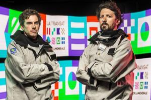 Skipper Macif co-skippers Charlie Dalin and Yoann Richomme. photo copyright Alexis Courcoux taken at  and featuring the  class
