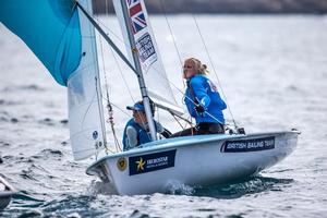 Amy Seabright and Anna Carpenter, 470 Women photo copyright Ocean Images/British Sailing Team taken at  and featuring the  class
