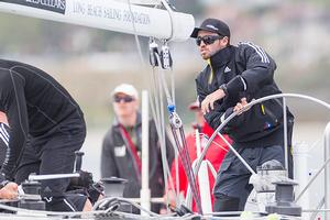 2016 Congressional Cup - Taylor Cranfield (USA) photo copyright World Match Racing Tour . http://www.wmrt.com taken at  and featuring the  class