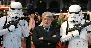 George has as many credits to his name as stars in the galaxy. photo copyright Event Media taken at  and featuring the  class