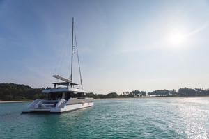 Aft garage installed on the Sunreef Supreme 68 photo copyright Sunreef Yachts taken at  and featuring the  class