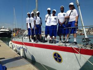 Students from the GCA are now crewing on board Scaramouche photo copyright Grieg City Academy taken at  and featuring the  class