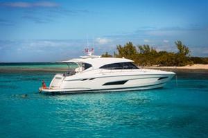 The 5400 Sport Yacht's confident poise is complemented by sleek lines and practical design considerations, including her wide, hydraulic swim platform and large tender garage photo copyright Riviera Australia taken at  and featuring the  class