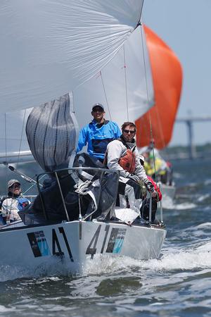 Charleston's Scott McCormick showed the impressive strength of local J/24 racing yet again, with his Giggity winning the tough class for the second straight year photo copyright Tim Wilkes taken at  and featuring the  class