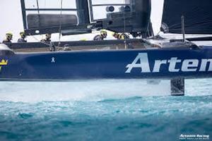 Artemis Racing testing the AC45 Turbo photo copyright Sander van der Borch / Artemis Racing taken at  and featuring the  class