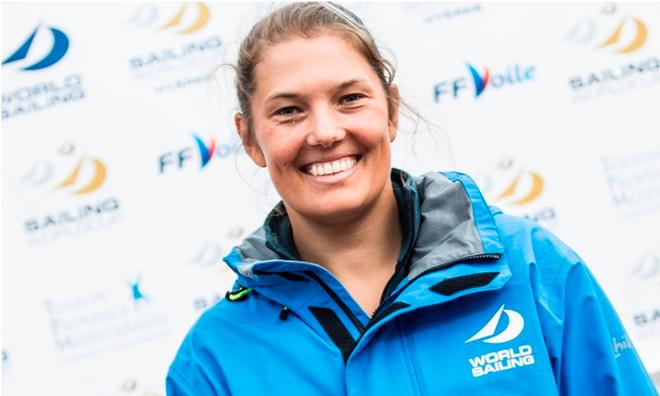 Belgian Olympic medallist Evi Van Acker © World Sailing