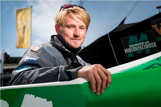 VB skipper Maxime Sorel - Class40 &copy; Lloyd Images