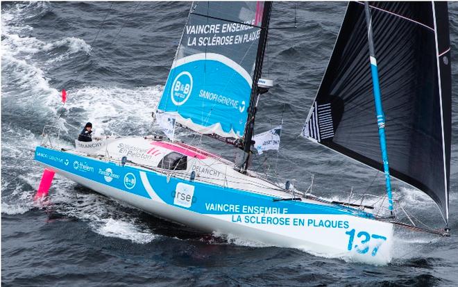 Solidaires en Peloton-ARSEP skipper Thibaut Vauchel-Camus - The Transat bakerly © Lloyd Images