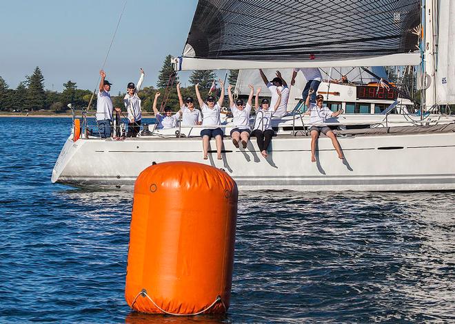 Bullrush won the most junilant crew prize. - 2016 Beneteau Pittwater Cup ©  John Curnow