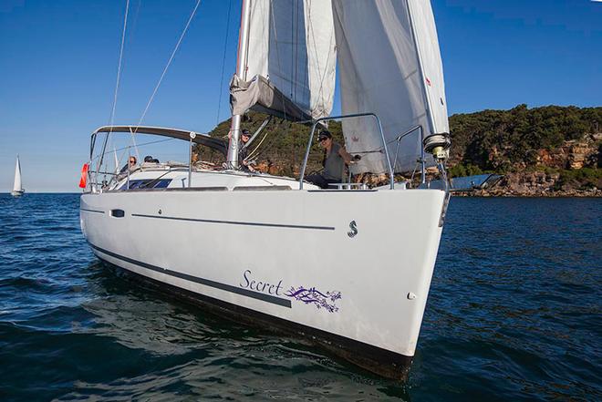 The secret was out – the breeze had died… - 2016 Beneteau Pittwater Cup ©  John Curnow