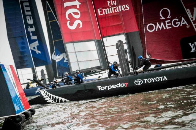 Louis Vuitton America's Cup World Series New York - Day –2 © Emirates Team New Zealand http://www.etnzblog.com