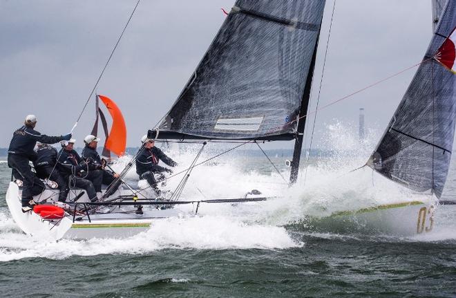 HP30 class in the RORC Vice Admirals Cup © Rachel Fallon-langdon