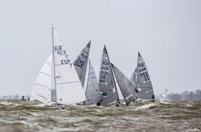 2.4mR fleet in action on day one - 2016 Delta Lloyd Regatta © Delta Lloyd Regatta - Sander van der Borch http://www.sandervanderborch.com