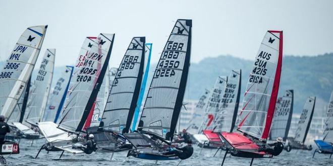 Day one action - 2016 YANMAR Moth World Championships © Junichi Hirai/ Bulkhead magazine http://www.bulkhead.jp/