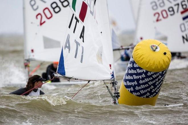 Laser radial women fleet in action on day one - 2016 Delta Lloyd Regatta © Delta Lloyd Regatta - Sander van der Borch http://www.sandervanderborch.com