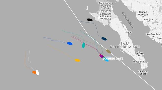 Current positions - Clipper Race PSP Logistics Panama Cup © Clipper Ventures