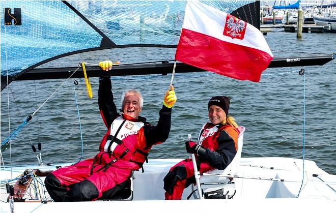 Polish SKUD18 - 2016 Para World Sailing Championships © Richard Aspland / World Sailing