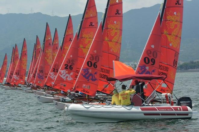 Masters Day 2 race - 2016 Hobie® 16 World Championships © 2016 Hobie Cat Australasia