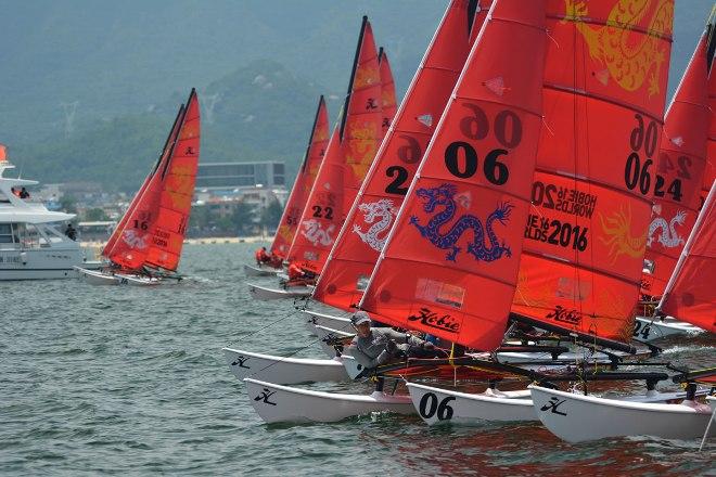 Masters Day 2 race - 2016 Hobie 16 World Championships © 2016 Hobie Cat Australasia