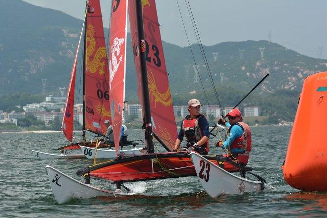 Masters Day 2 race - 2016 Hobie® 16 World Championships © 2016 Hobie Cat Australasia