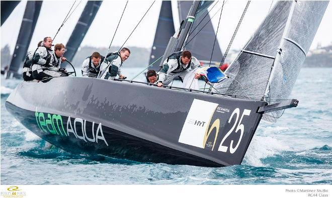 Team Aqua – RC44 Bermuda Cup 2016 ©  Martinez Studio / RC44 Class