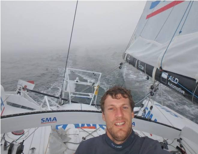 Paul Meilhat successfully overcame the challenges of the first 20 hours into the New York - Vendée (Les Sables d’Olonne) &copy; IMOCA Ocean Masters http://www.oceanmasters.com