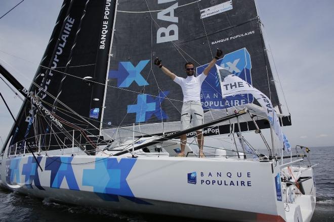 Armel Le Cléac'h remporte la Transat Anglaise 2016 © Team Banque Populaire