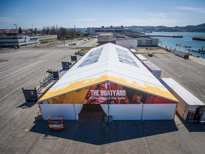 The BoatYard - Lisbon start - Volvo Ocean Race 2017/18 © Volvo Ocean Race http://www.volvooceanrace.com