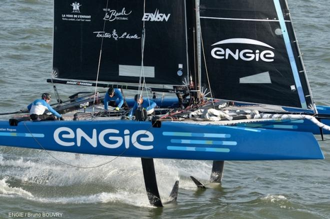 Team ENGIE in the first big event of the GC32 Racing Tour © Bruno Bouvry / Engie